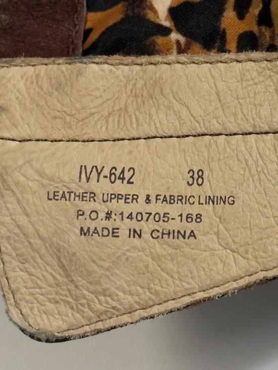 Alegria Ivy-642 Mid-Calf Brown Leather Boots - Picture 9 of 9